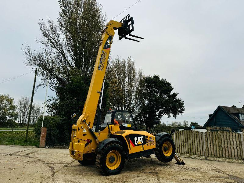 CATERPILLAR TH414 4WD TELEHANDLER *IN LOLA TEST, 4963 HOURS* C/W PALLET TINES 