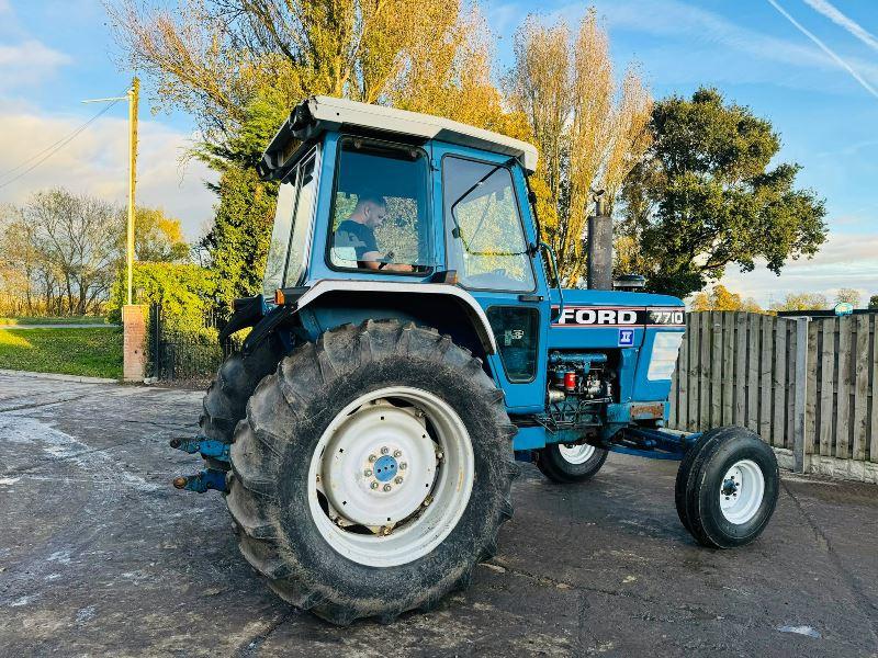 FORD 7710 SUPER Q SERIES 2 TRACTOR *ONLY 5219 HOURS, ROAD REGISTERED* VIDEO*