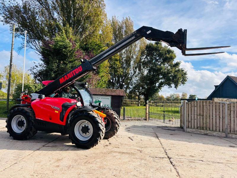 MANITOU MLT630 4WD TELEHANDLER *YEAR 2021, AG-SPEC* C/W PICK UP HITCH *VIDEO*