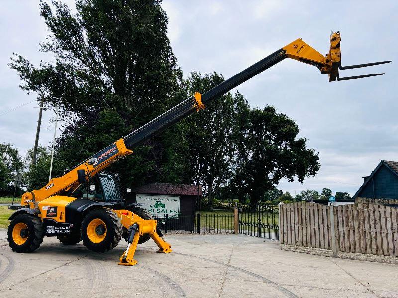 JCB 533-105 4WD TELEHANDLER *YEAR 2018, 10.5 METER REACH* C/W PALLET TINES *VIDEO*