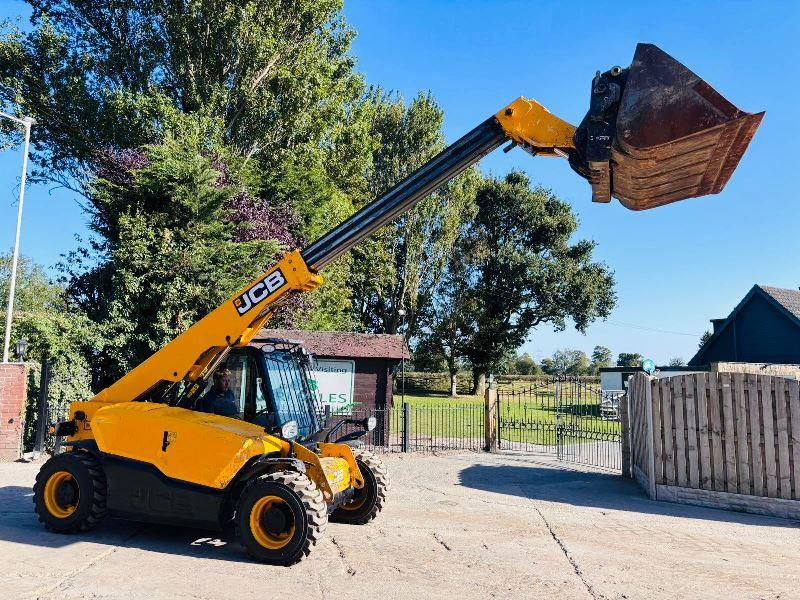 JCB 525-60 4WD TELEHANDLER *YEAR 2021, 2727 HOURS* C/W BUCKET *VIDEO*