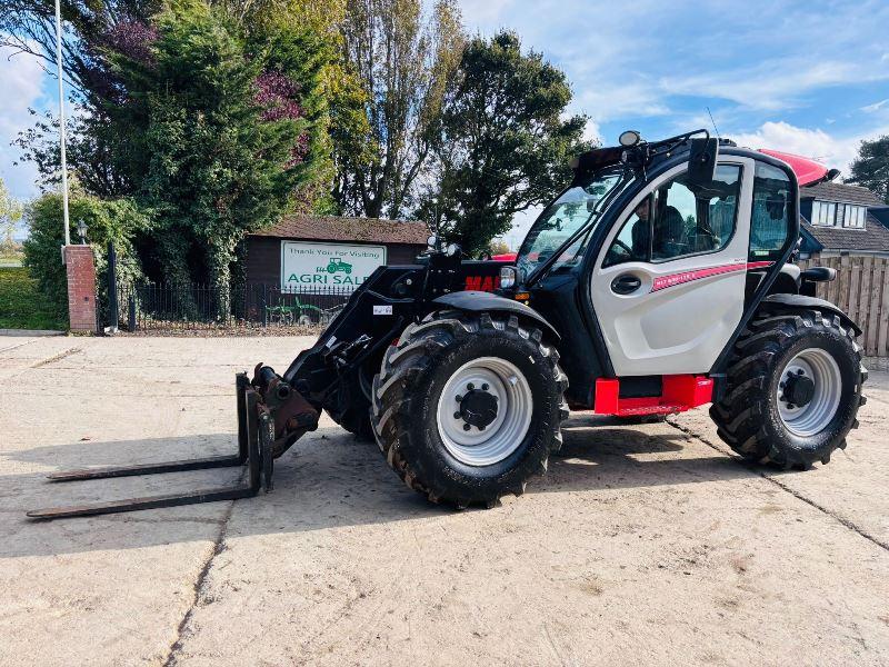 MANITOU MLT630 4WD TELEHANDLER *YEAR 2021, AG-SPEC* C/W PICK UP HITCH *VIDEO*