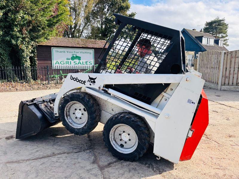 BOBCAT 543 SKIDSTEER *3770 HOURS* C/W BUCKET *VIDEO*