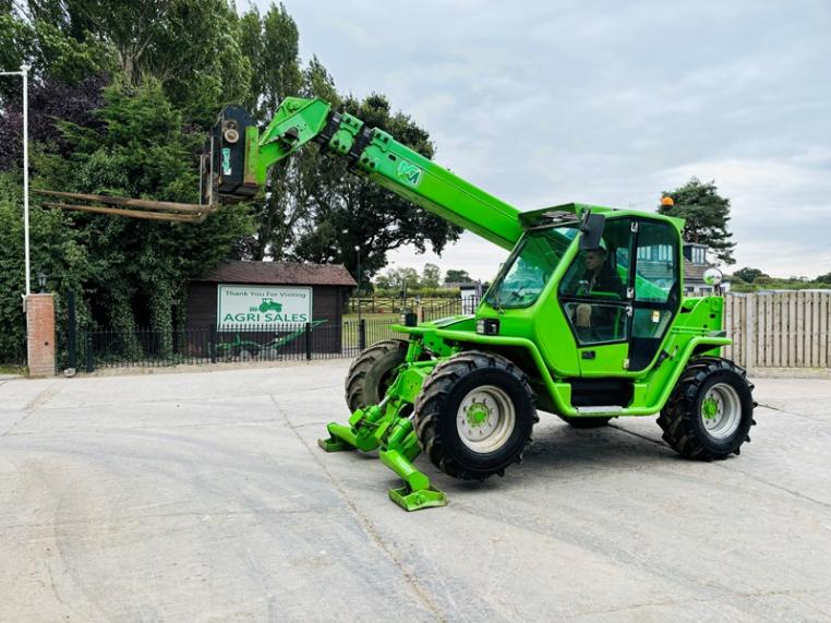 MERLO P38.13 4WD TELEHANDLER *13 METER REACH* C/W PALLET TINES *VIDEO*