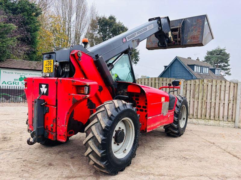 MASSEY FERGUSON 9254 4WD TELEHANDLER *AG-SPEC* C/W BUCKET & PALLET TINES *VIDEO*