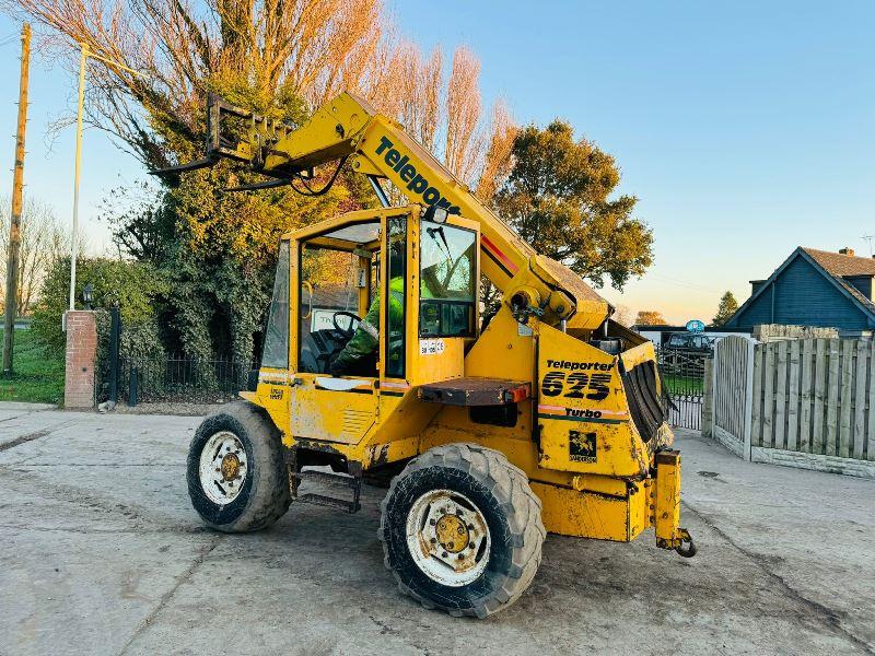 SANDERSON 625 TURBO TELEHANDLER *AG-SPEC* C/W PICK UP HITCH *VIDEO*