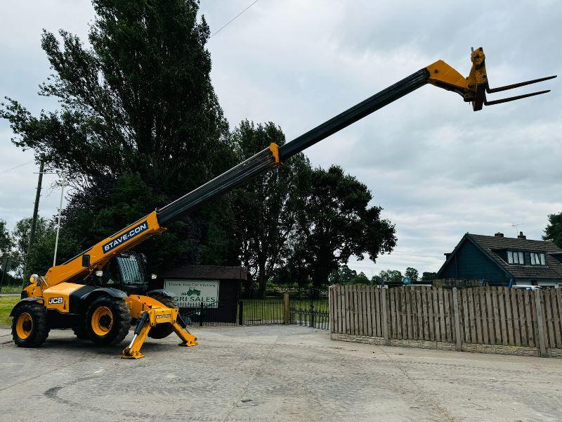 JCB 540-140 4WD TELEHANDLER *YEAR 2018, 14 METER REACH* C/W TINES *VIDEO*