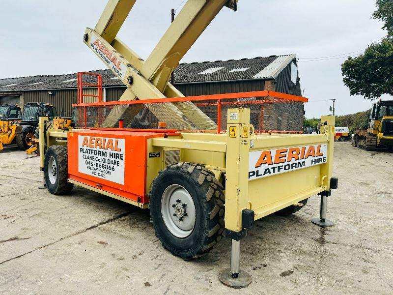 JLG 210-25 4WD SCISSOR LIFT *21 METER WORKING HEIGHT* C/W EXTENDABLE PLATFORM *VIDEO*