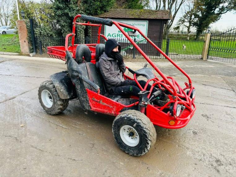 MOTO ROMA 300CC PETROL RIDE ON BUGGY C/W ROLE FRAME *VIDEO*