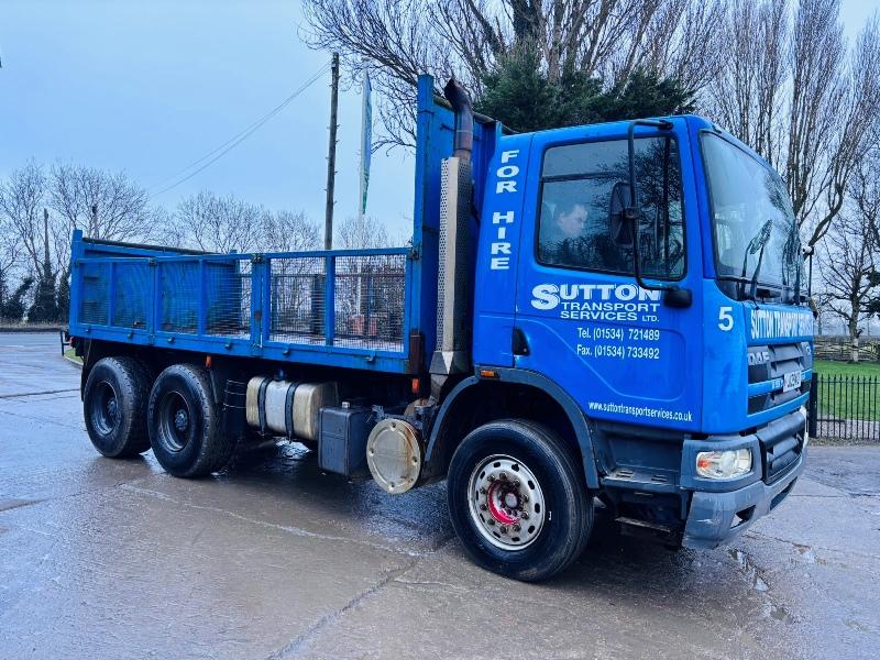 DAF 75 6X2 FLAT BED LORRY C/W 24 VALVE DAF ENGINE 