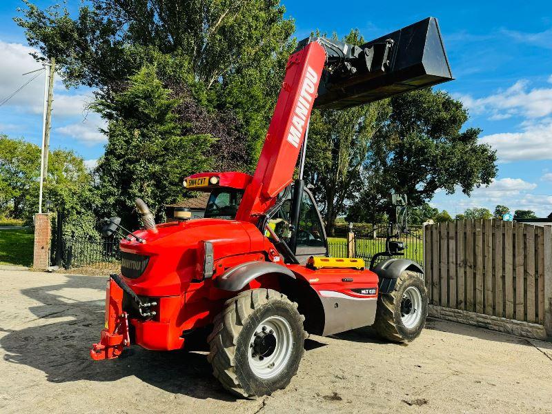 MANITOU MLT629 4WD TELEHANDLER *AG-SPEC, YEAR 2014* C/W BUCKET *VIDEO*