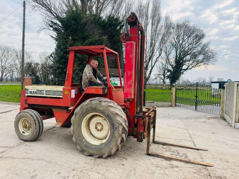 MANITOU MAST LIFT FORKLIFT MB26/C *C/W PALLET TINES* SIDESHIFT*VIDEO*