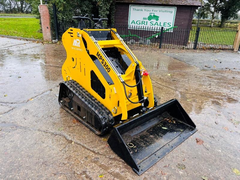 NEW UNUSED MACHPRO MPS300 TRACKED SKIDSTEER LOADER *YEAR 2024* VIDEO*