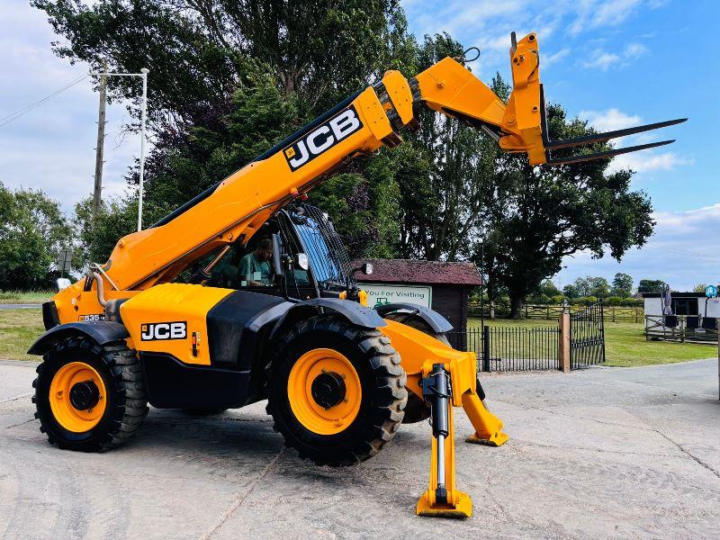 JCB 535-125 4WD TELEHANDLER *YEAR 2015, 12.5 METER REACH* C/W TINES *TINES*