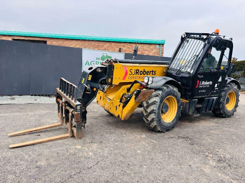 CAT TH314D TELEHANDLER *C/W PALLET TINES*YEAR 2019*READING 5030 HOURS*VIDEO*