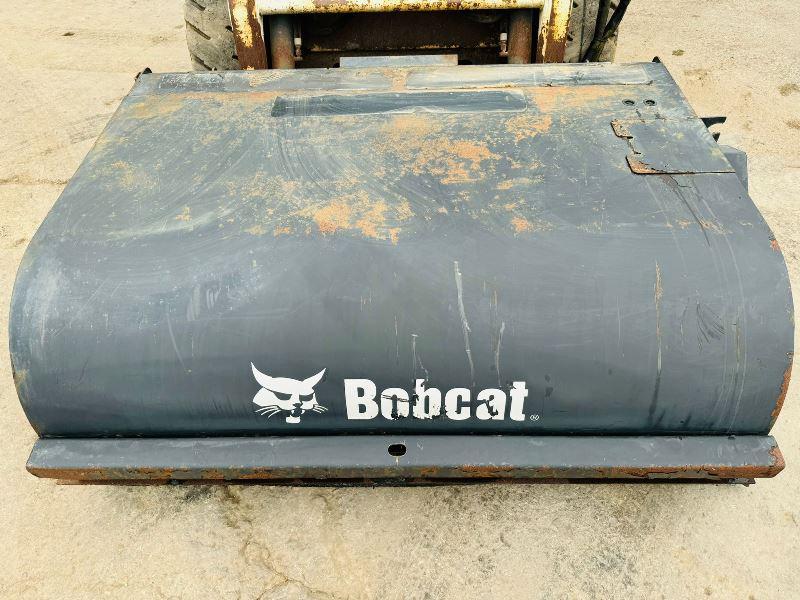 BOBCAT 60 SWEEP HYDRAULIC BRUSH *YEAR 2010, TO SKIDSTEER* VIDEO *