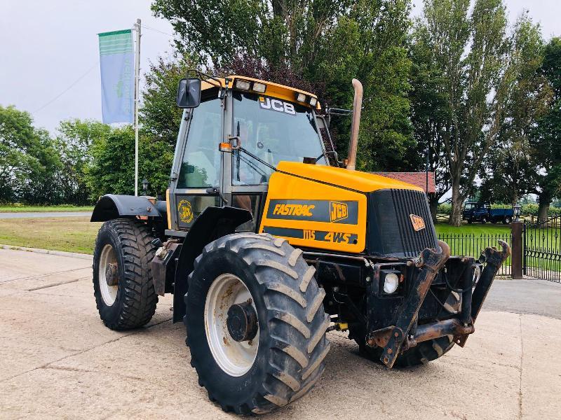 JCB 1115 4WS FASTRAC C/W FRONT LINKAGE