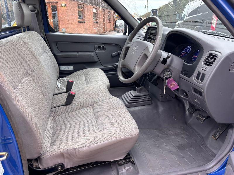 NISSAN D22 2.5 4X2 PICK UP SINGLE CAB *YEAR 2001, ONLY 14801 GENUINE MILES* NO VAT !!VIDEO