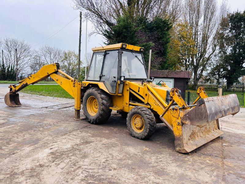 JCB 3CX 4WD BACKHOE DIGGER C/W EXTENDING DIG *VIDEO*