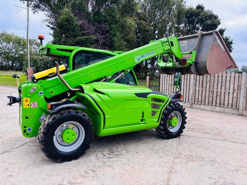 MERLO P27.6 TURBO TELEHANDLER *YEAR 2021* C/W PALLET TINES & BUCKET *VIDEO* 