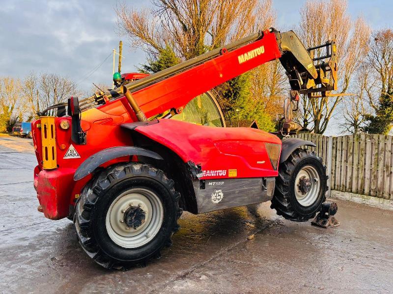 MANITOU MT1135 4WD TELEHANDLER *YEAR 2014* C/W PALLET TINES *VIDEO*