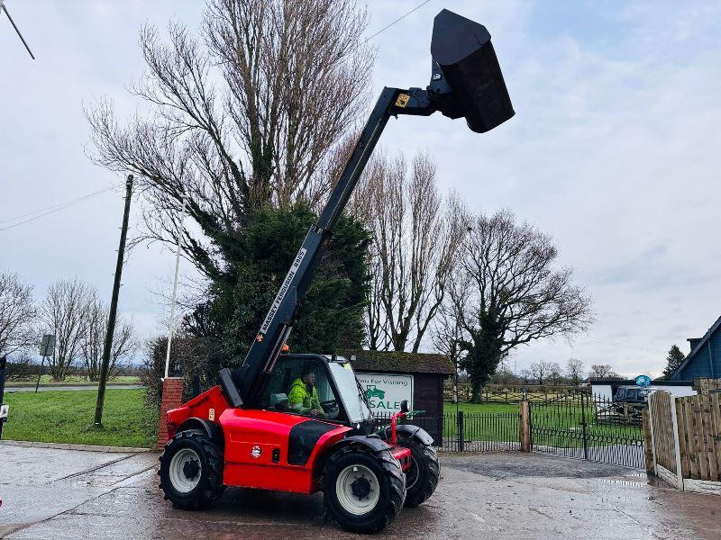 MASSEY FERGUSON 8925 4WD TELEHANDLER *AG-SPEC* C/W BUCKET *VIDEO*