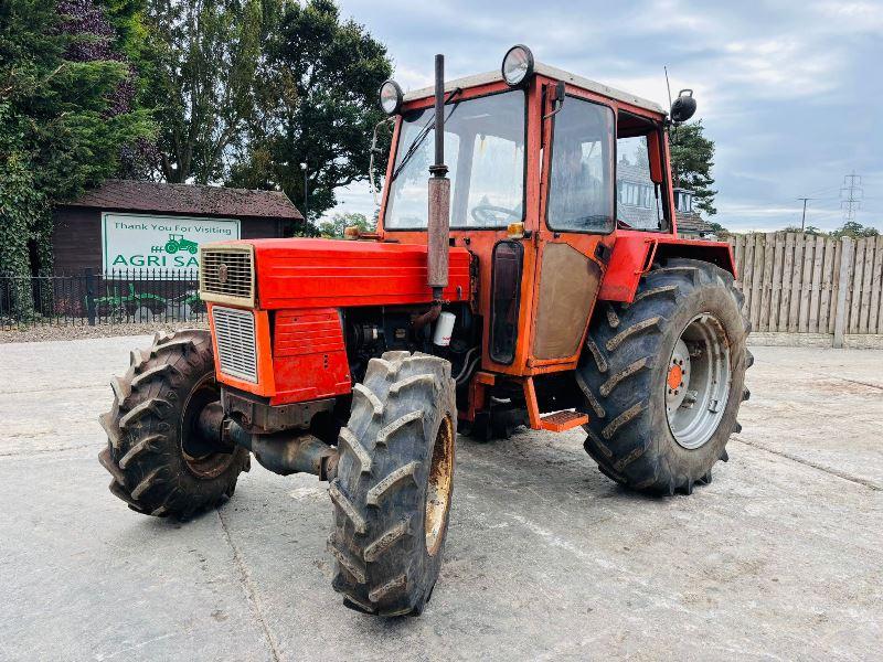 UNIVERSAL 640 DTC 4WD TRACTOR C/W DUNCAN CAB 