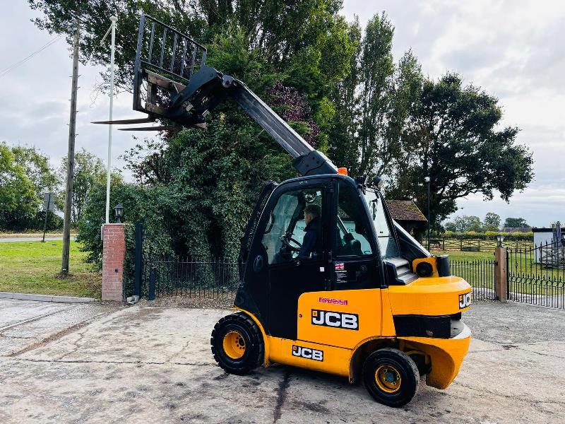 JCB TLT30 TELETRUCK *YEAR 2017* C/W PALLET TINES *VIDEO*