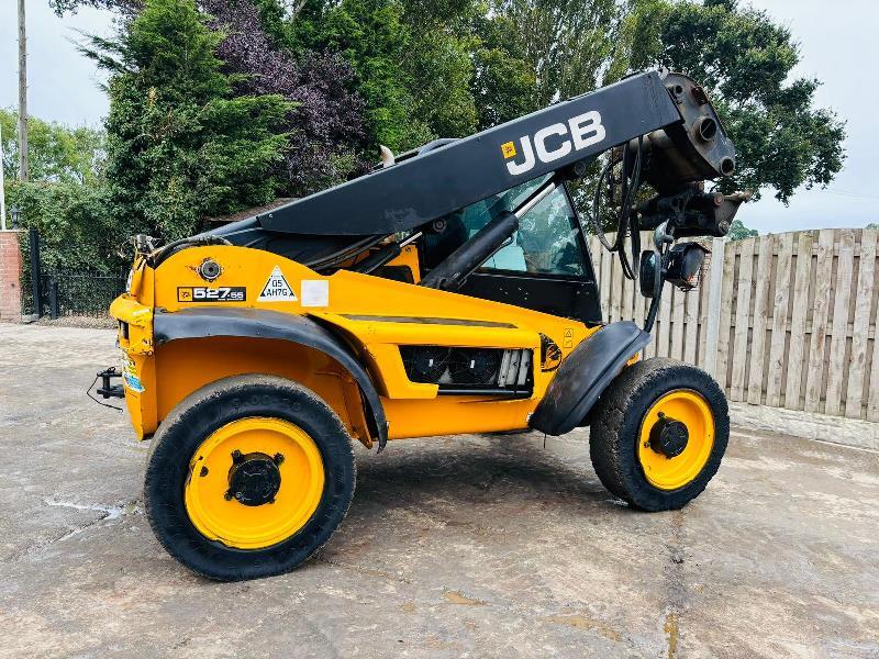 JCB 527-55 WASTE MASTER 4WD TELEHANDLER *YEAR 2013* C/W SOLID TYRES *VIDEO*