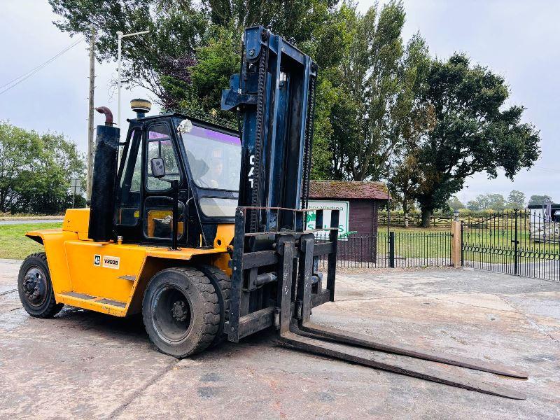 CATERPILLAR VB200B DIESEL FORKLIFT C/W SIDE SHIFT & TINE POSITIONING *VIDEO*