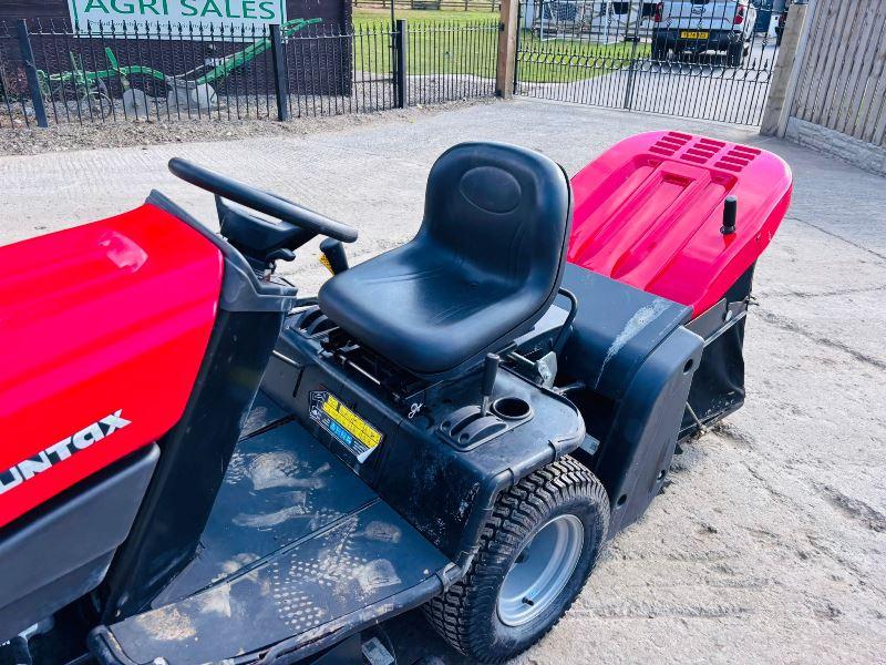 COUNTAX E36 452CC RIDE ON MOWER *YEAR 2017* C/W COLLECTION BOX 