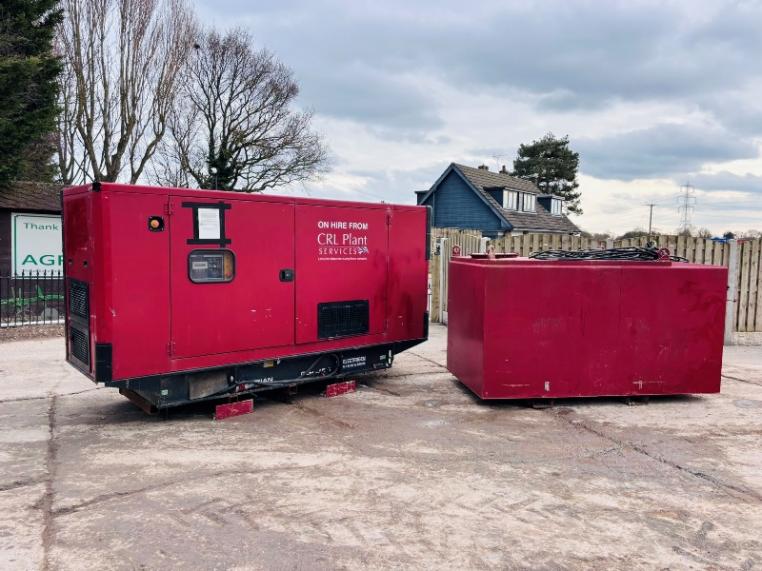 CAT OLYMPIAN GENERATOR *PERKINS ENGINE* 165KVA*C/W DIESEL TANK*VIDEO*