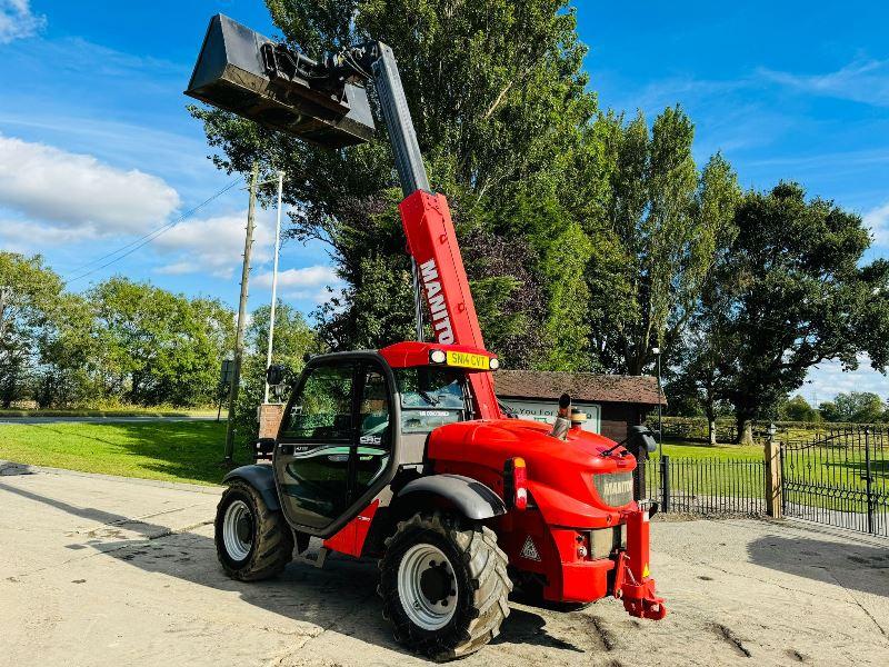 MANITOU MLT629 4WD TELEHANDLER *AG-SPEC, YEAR 2014* C/W BUCKET *VIDEO*