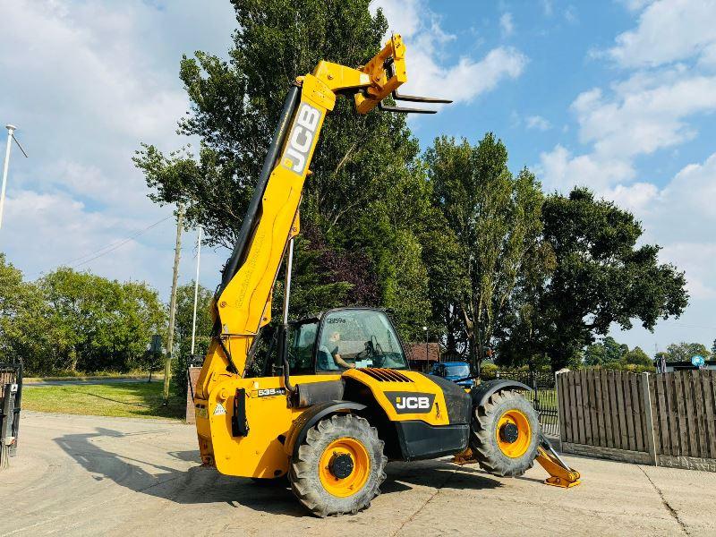 JCB 535-125 4WD TELEHANDLER *YEAR 2013, 3406 HOURS* C/W PALLET TINES *VIDEO*