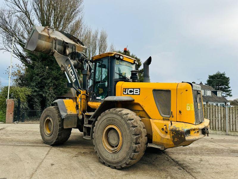 JCB 456EZX 4WD LOADING SHOVEL *YEAR 2011* C/W BUCKET 