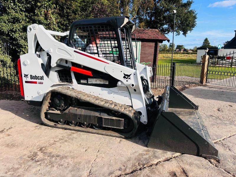 BOBCAT T590 TRACKED SKIDSTEER *YEAR 2019* C/W BUCKET *VIDEO*