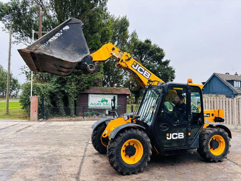 JCB 525-60 4WD TELEHANDLER *YEAR 2019* C/W BUCKET & PALLET TINES *VIDEO*