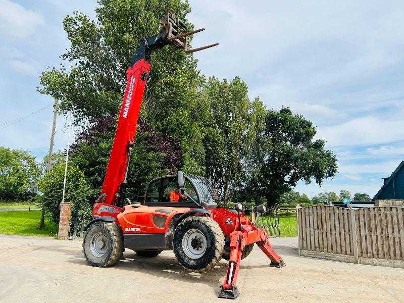 MANITOU MT1840 4WD TELEHANDLER *18 METER REACH* C/W PALLET TINES 