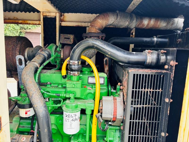 AKSA AJD110 110KVA GENERATOR *YEAR 2014* C/W JOHN DEER ENGINE 