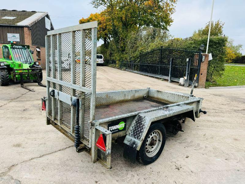 KNOTT TWIN AXLE PLANT TRAILER C/W LOADING RAMP *SPARES & REPAIRS*