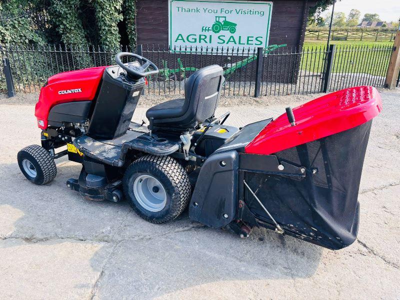 COUNTAX E36 452CC RIDE ON MOWER *YEAR 2017* C/W COLLECTION BOX 