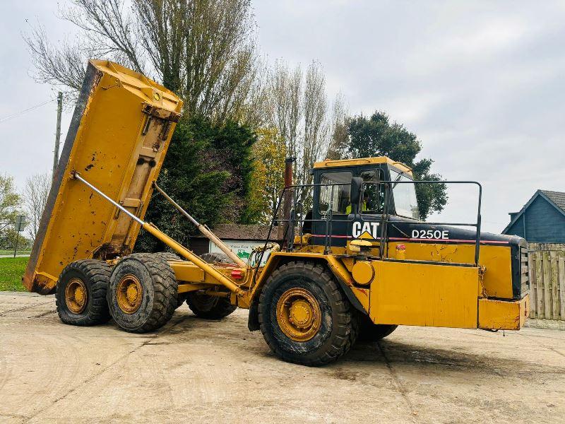 CATERPILLAR D250E 6X6 ARTICULATED DUMP TRUCK 