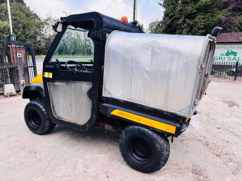 JCB GROUNDHOG 4X4 UTV *YEAR 2010* NON RUNNER DIESEL ISSUE *VIDEO*