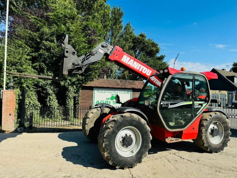 MANITOU 735 4WD TELEHANDLER *YEAR 2016, AG-SPEC* C/W PICK UP HITCH *VIDEO*