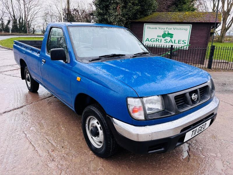 NISSAN D22 2.5 4X2 PICK UP SINGLE CAB *YEAR 2001, ONLY 14801 GENUINE MILES* NO VAT !!VIDEO