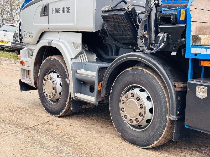 SCANIA R480 8X4 REAR LIFT LORRY *CRANE NOT INCLUDED* C/W SLIDING REAR BODY