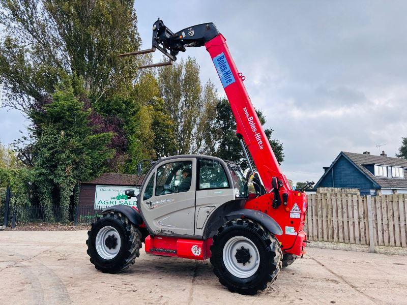 MANITOU MLT835 4WD TELEHANDLER *YEAR 2016* C/W PALLET TINES *VIDEO*