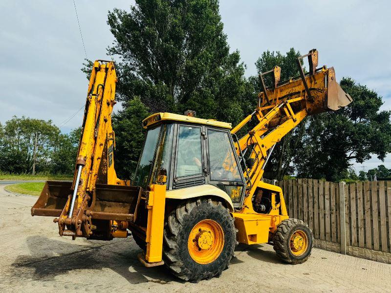 JCB 3CX SITEMASTER PLUS 4WD BACKHOE DIGGER C/W EXTENDING DIG *VIDEO*