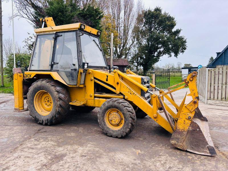 JCB 3CX 4WD BACKHOE DIGGER C/W EXTENDING DIG *VIDEO*