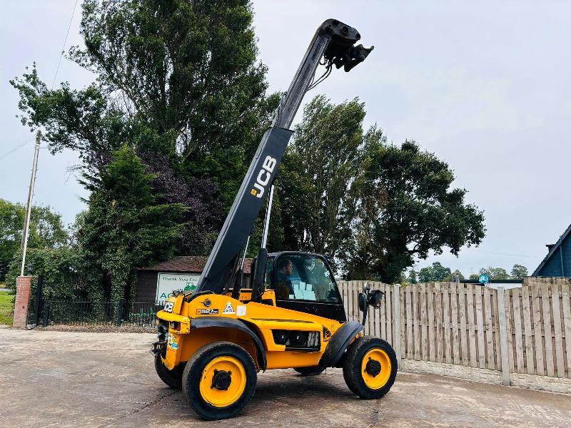 JCB 527-55 WASTE MASTER 4WD TELEHANDLER *YEAR 2013* C/W SOLID TYRES *VIDEO*